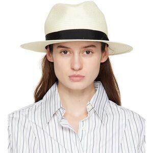 RAG & BONE NWT  Addison White Bucket Hat - Size S/M Addison Cruise Hat | rag & bone main image 3